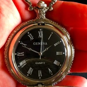 Vintage Geneva Swiss Pocket Watch New in the Case